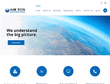 Tablet Screenshot of airtoxenviro.com